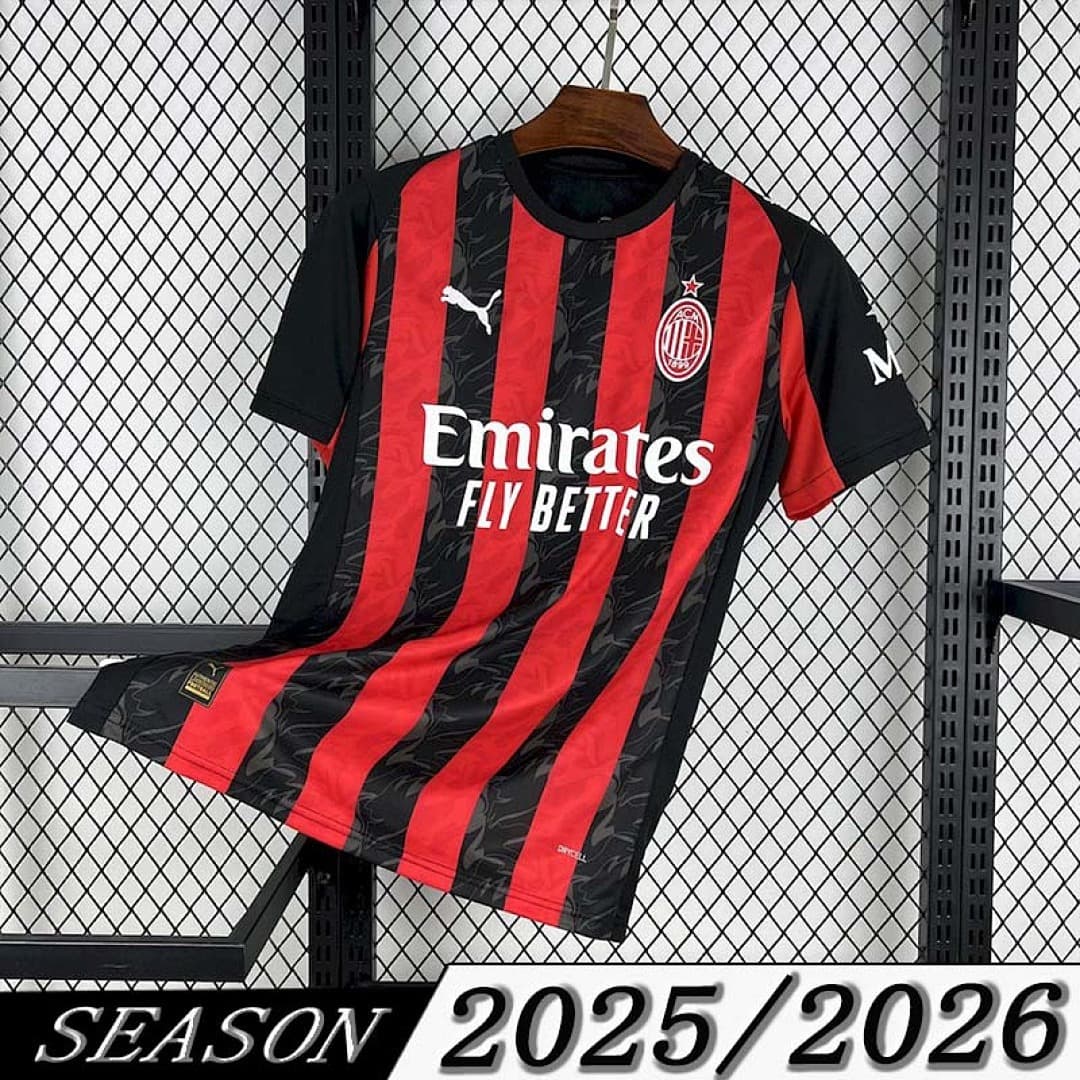 Camisa AC Milan Home 2025/26