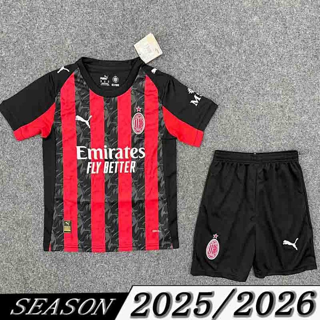 Camisola AC Milan Infantil Home 2025/26 — AC Milan