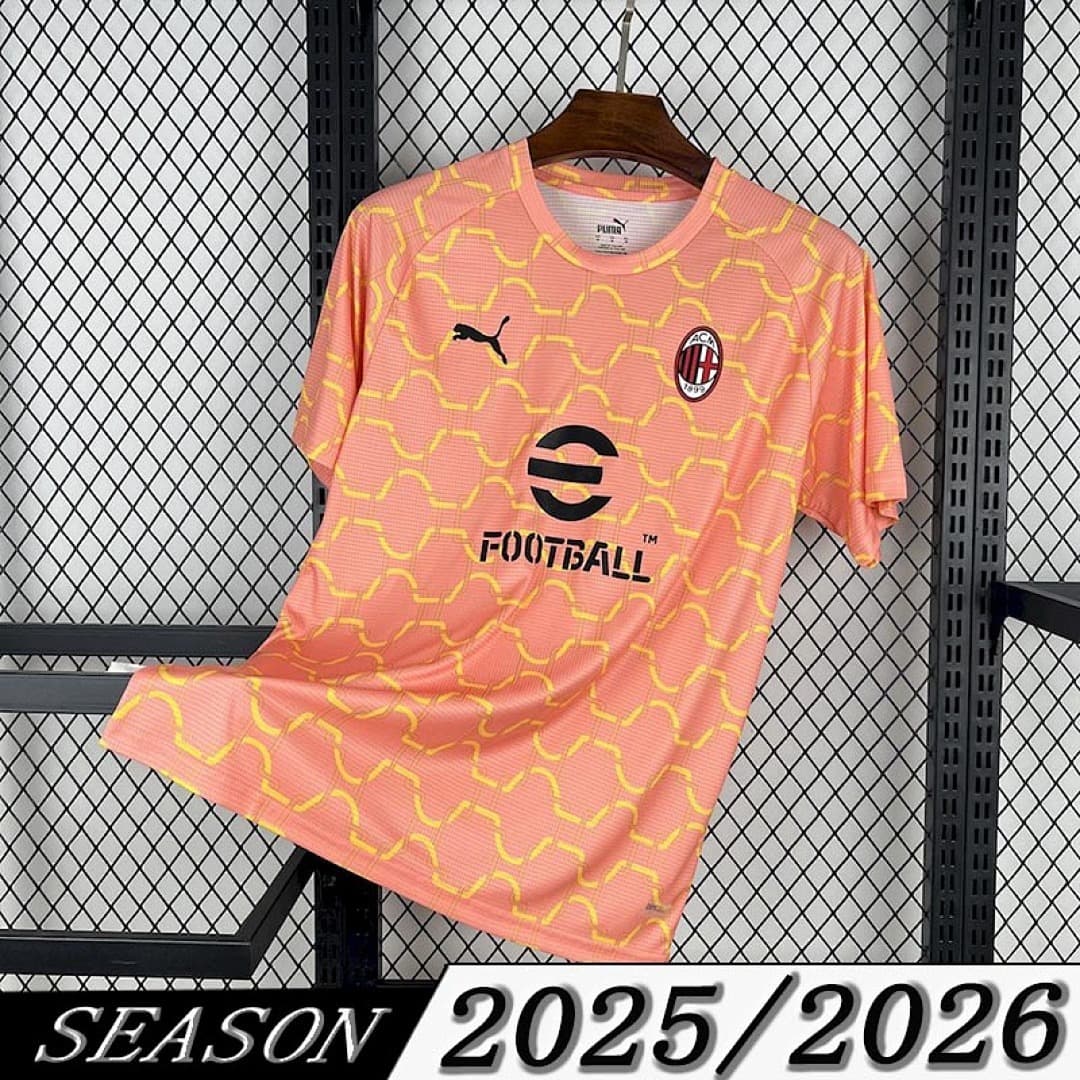 Camisa AC Milan Pré-Jogo 2025/26 — AC Milan