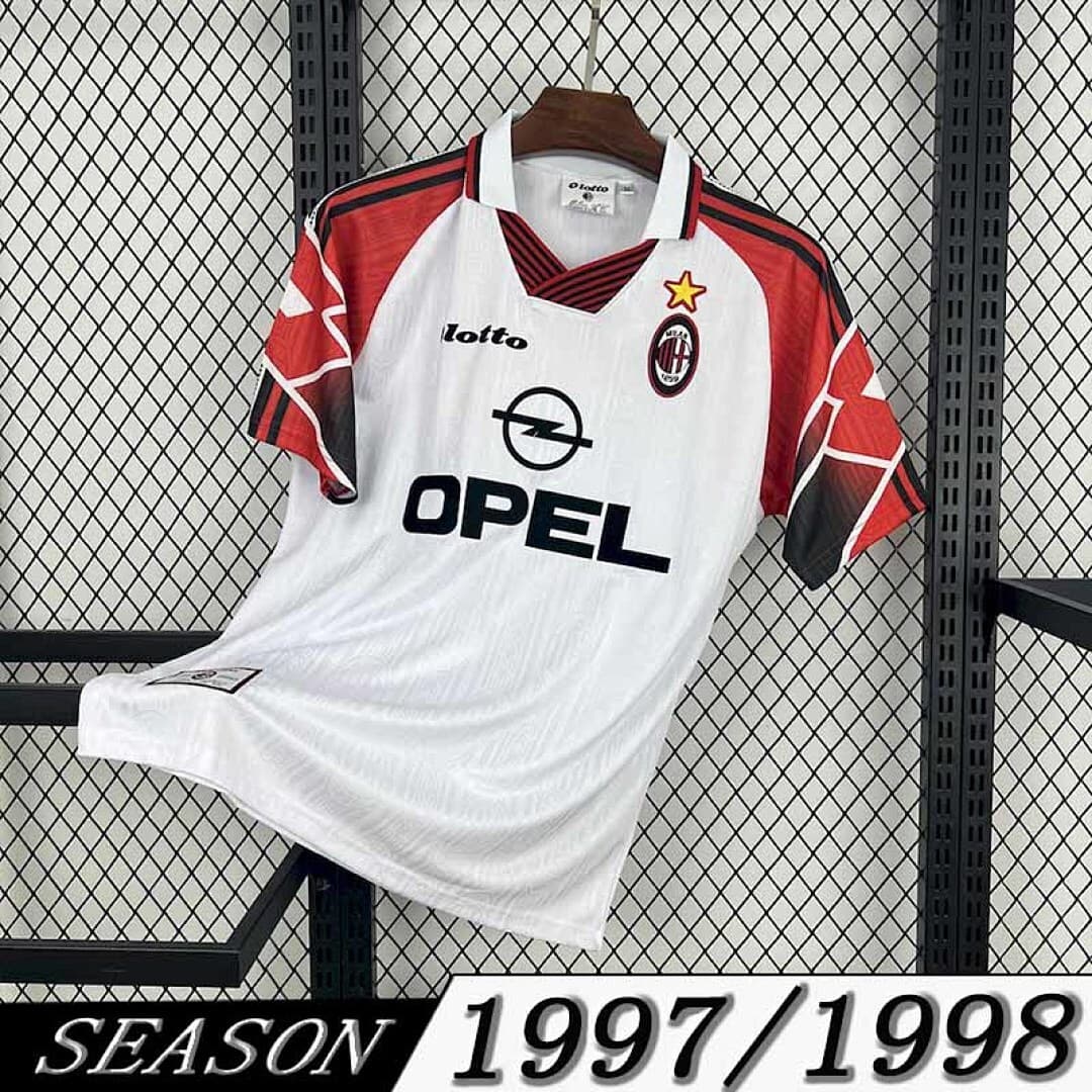 Camisa Retrô AC Milan 1997/98 Especial — AC Milan