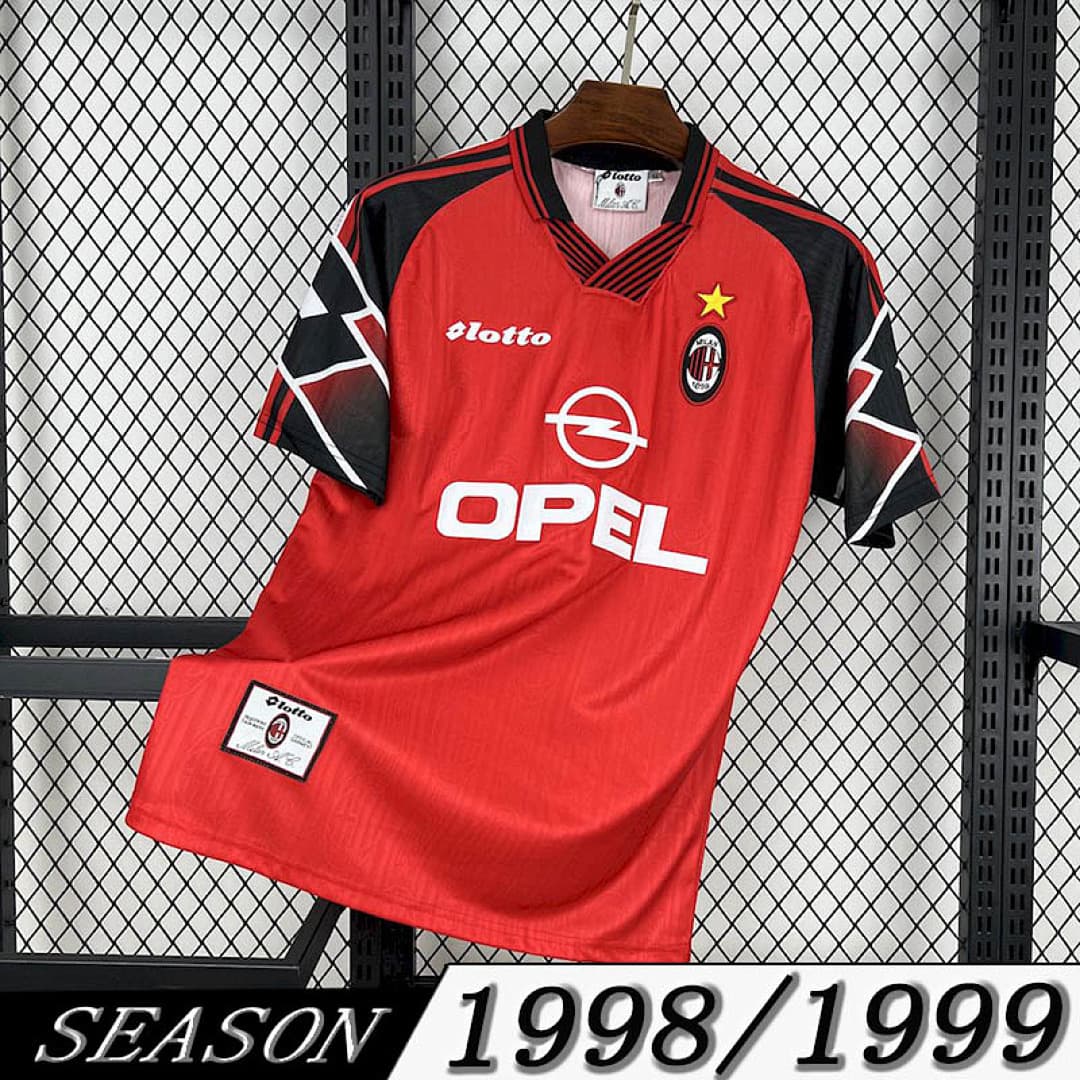 Camisa Retrô AC Milan 1998/99 Away — AC Milan