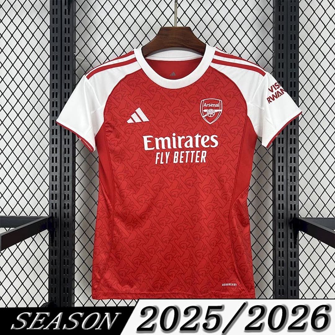 Camisa Arsenal Home 2025/26 Feminina — Arsenal