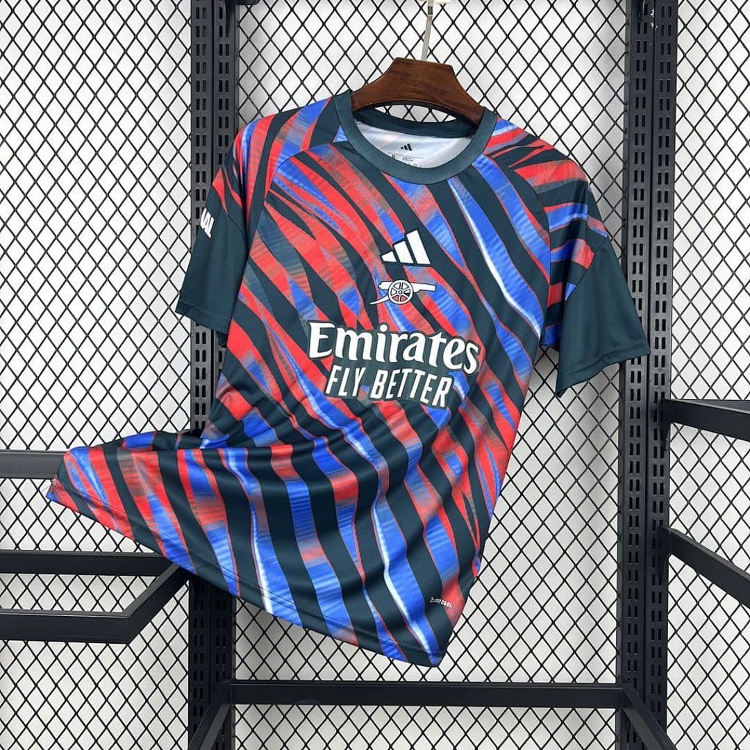 Camisa Arsenal Pré-Jogo 2025/26 — Arsenal