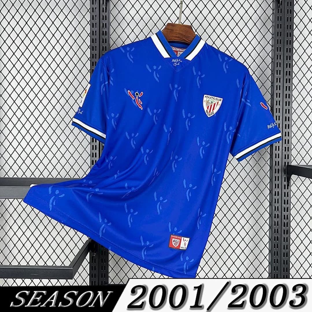 Camisa Retrô Athletic Bilbao 2001/03 Away — Athletic Bilbao