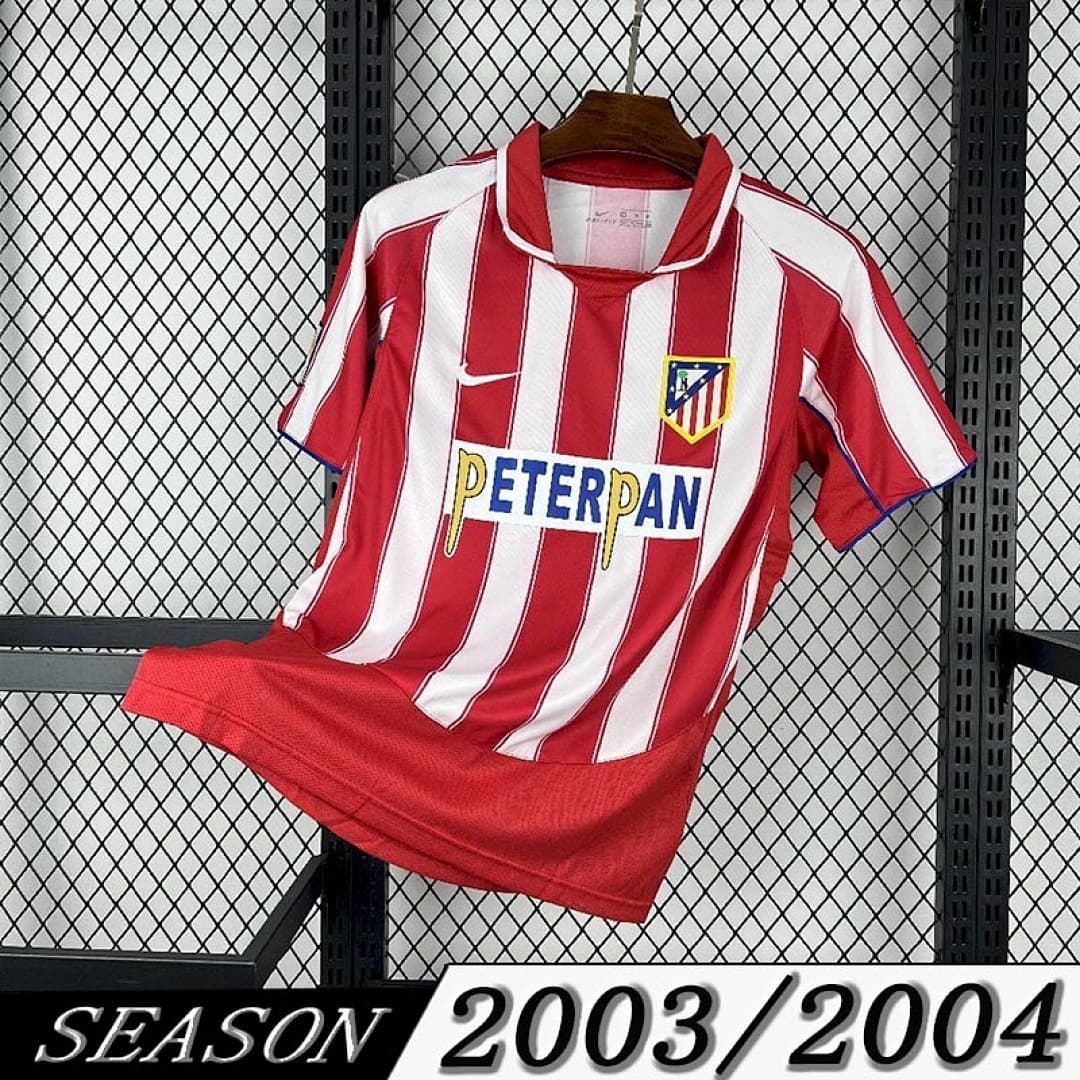Camisa Retrô Atlético de Madrid 2003/04 — Atlético de Madrid