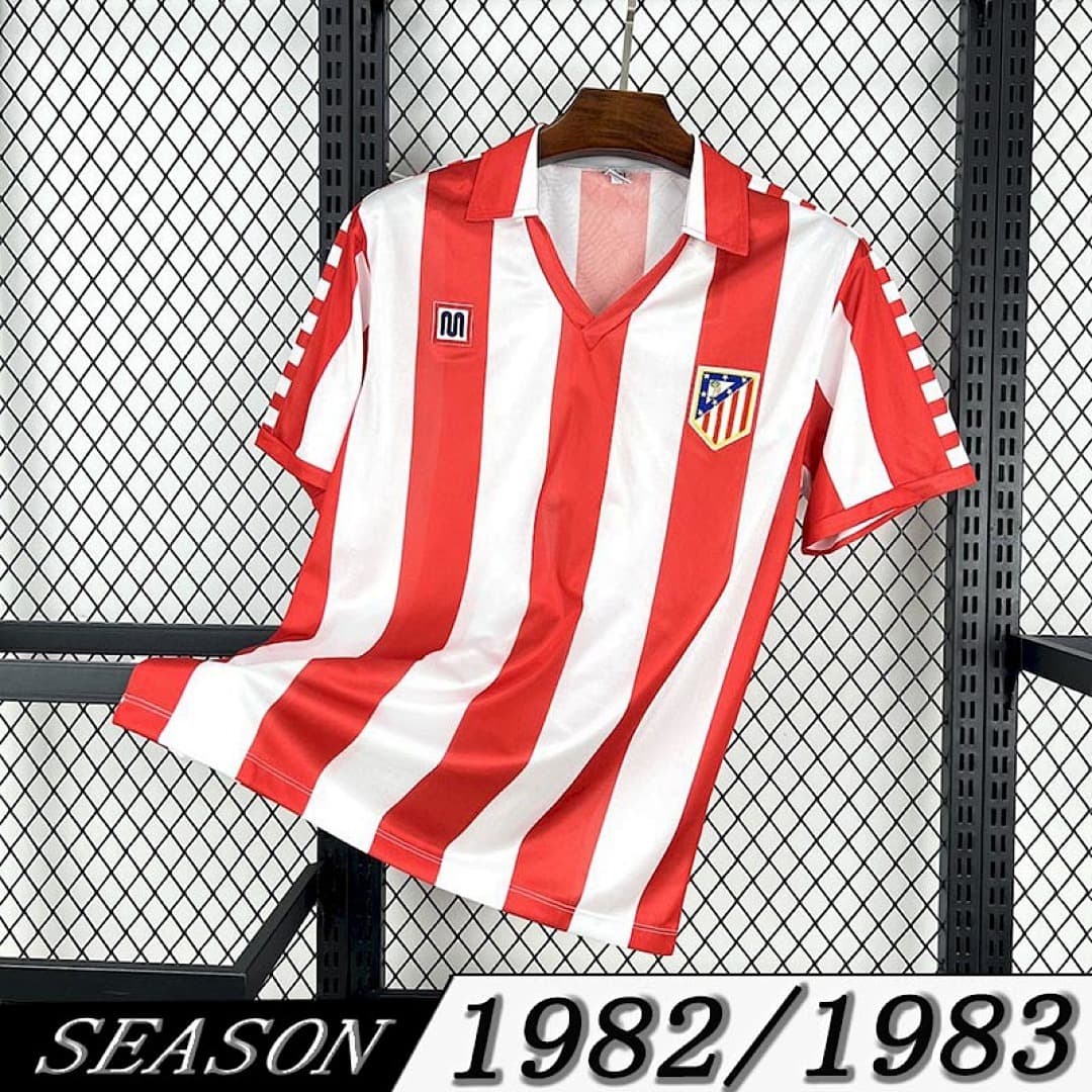 Camisa Retrô Atlético de Madrid 1982/83 — Atlético de Madrid
