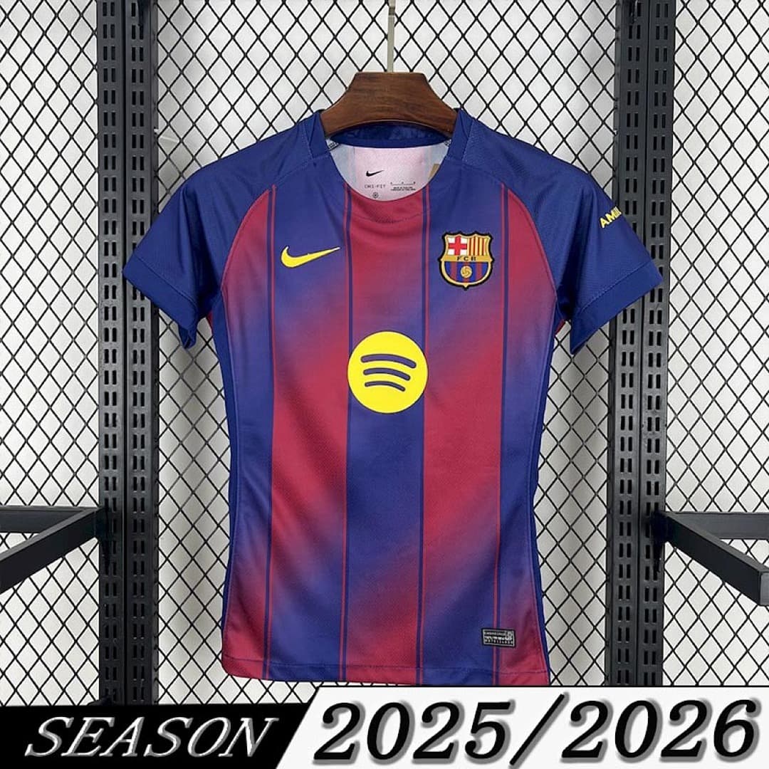 Camisa Barcelona Feminina Home 2025/26 — FC Barcelona