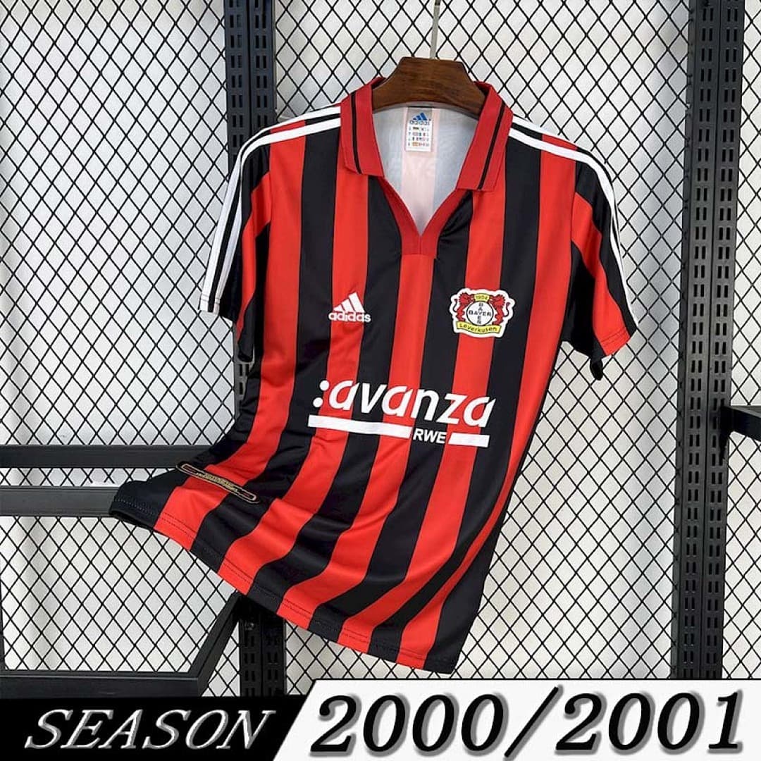 Camisa Retrô Bayer Leverkusen 2000/01 — Bayer Leverkusen