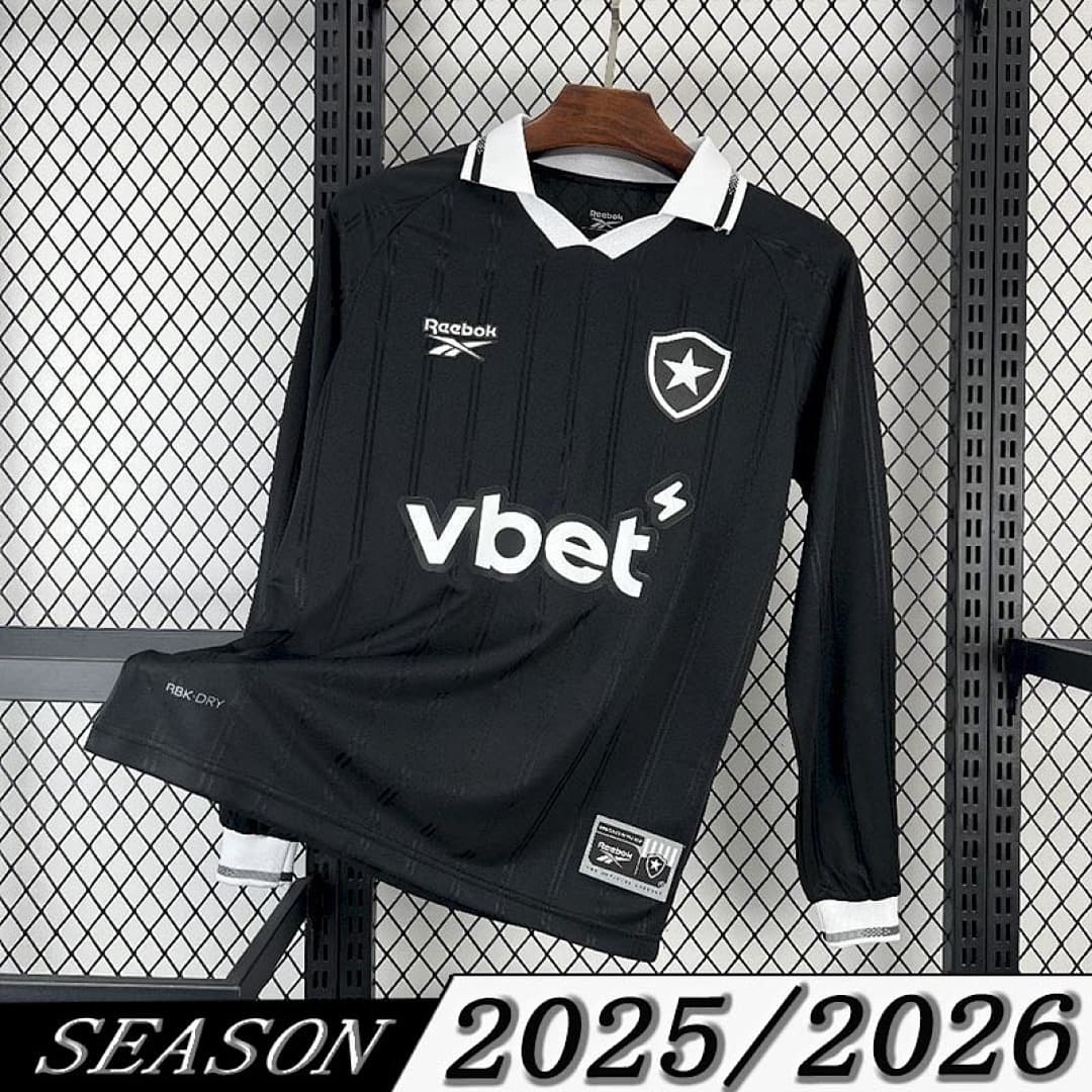 Camisa Botafogo Home 2025/26 Manga Longa — Botafogo