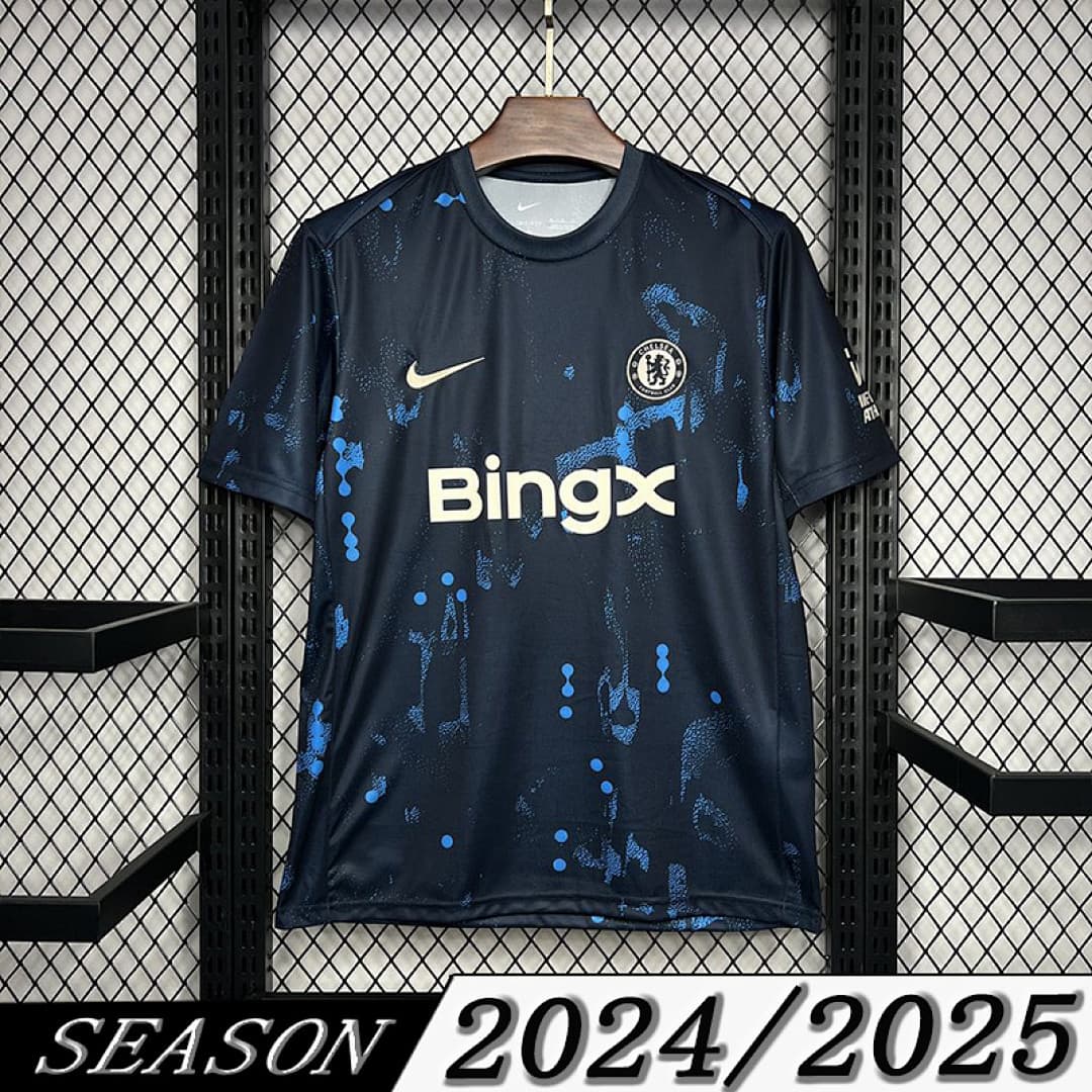 Camisa Chelsea Pré-Jogo 2025/26 — Chelsea