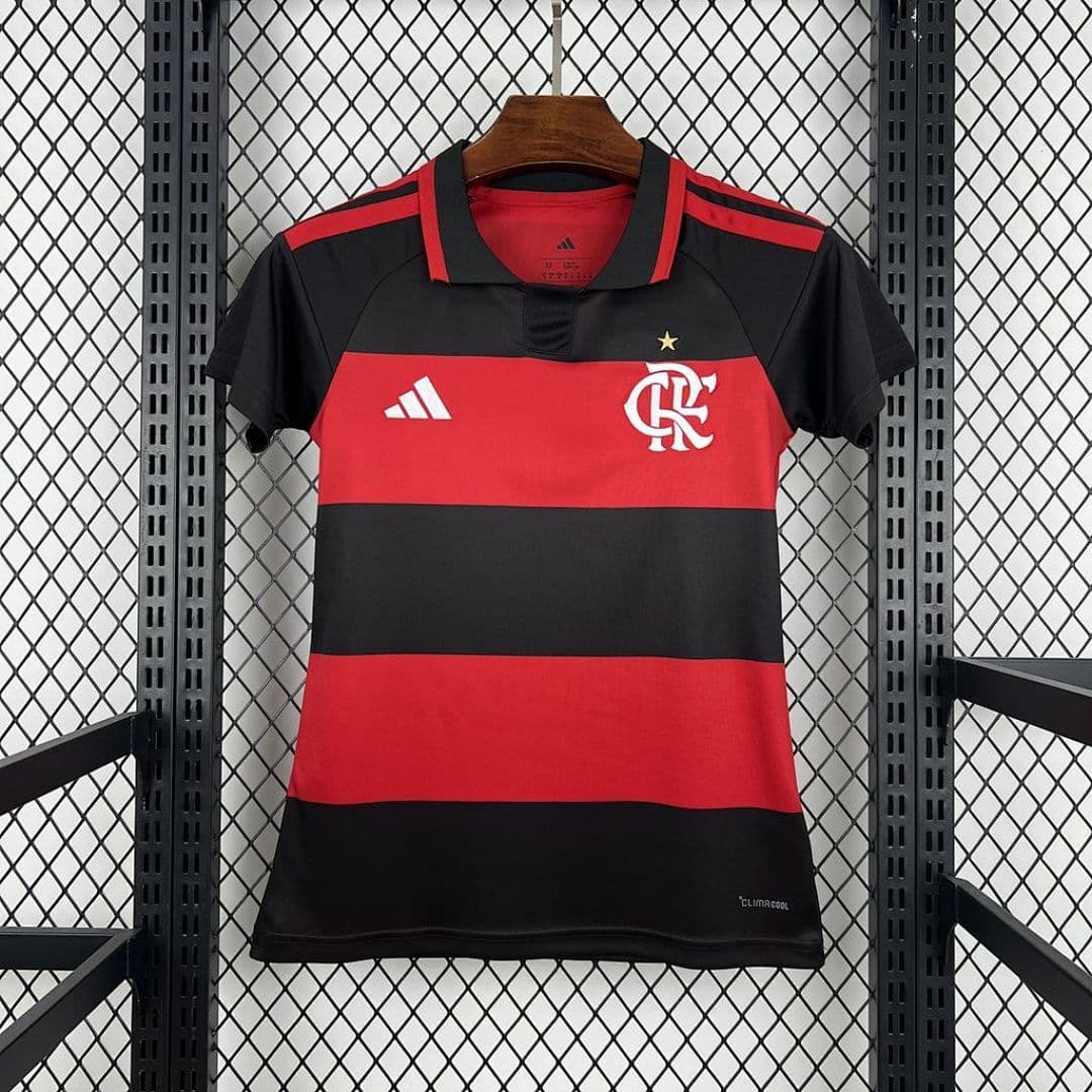 Camisa Flamengo Home 2025/26 Feminina