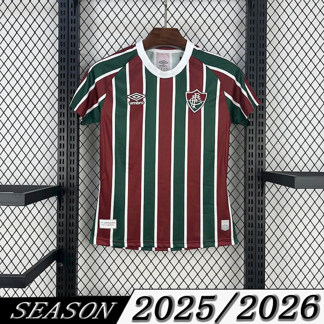 Camisa Fluminense Feminina Home 2025/26 — Fluminense