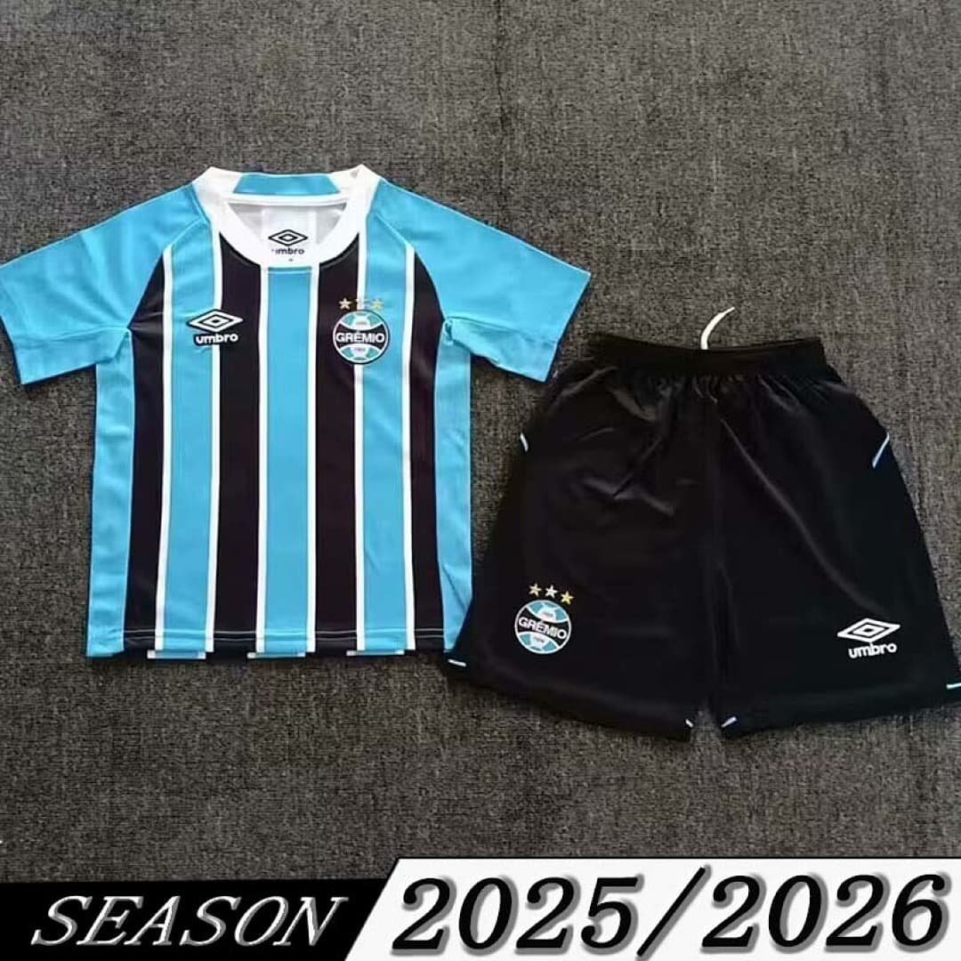 Camisola Grémio Infantil Home 2025/26 — Grêmio