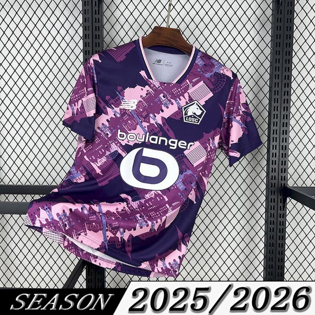 Camisa Lille Away 2025/26 — LOSC Lille