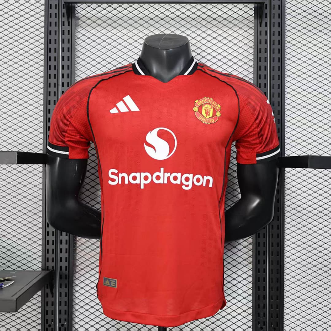Camisa Manchester United Player Home 2025/26 — Manchester United
