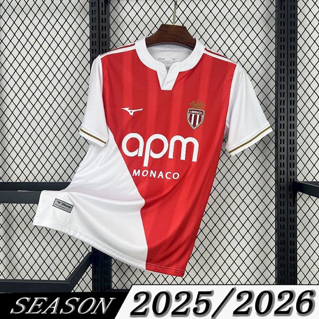Camisa AS Monaco Home 2025/26