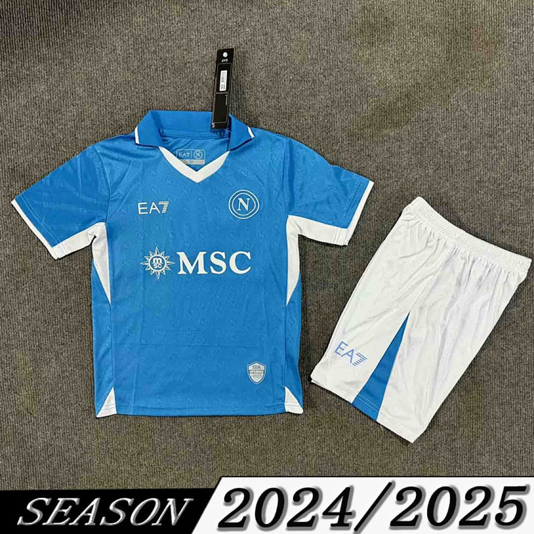 Camisola Napoli Infantil Home 2025/26 — Napoli