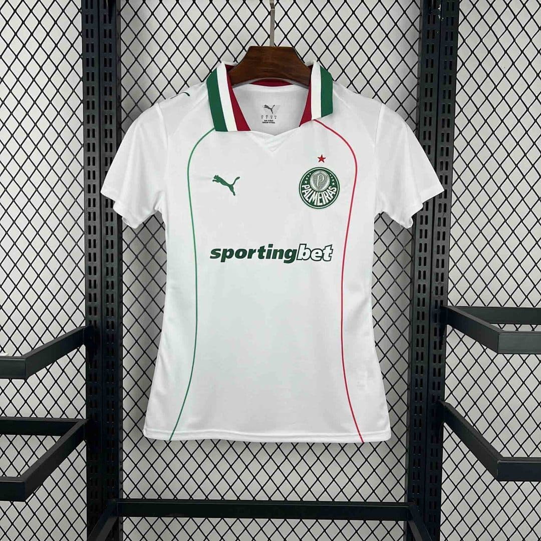 Camisa Palmeiras Feminina Away 2025/26 — Palmeiras