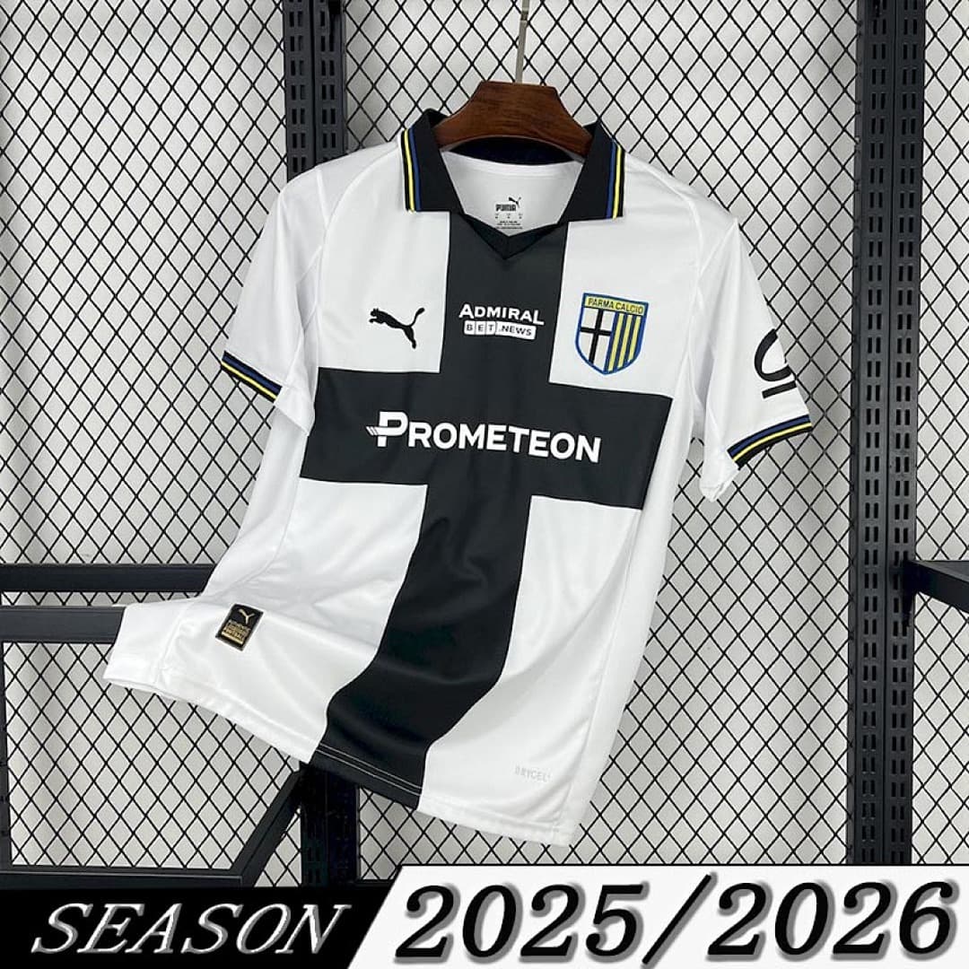 Camisa Parma Calcio Home 2025/26 — Parma Calcio