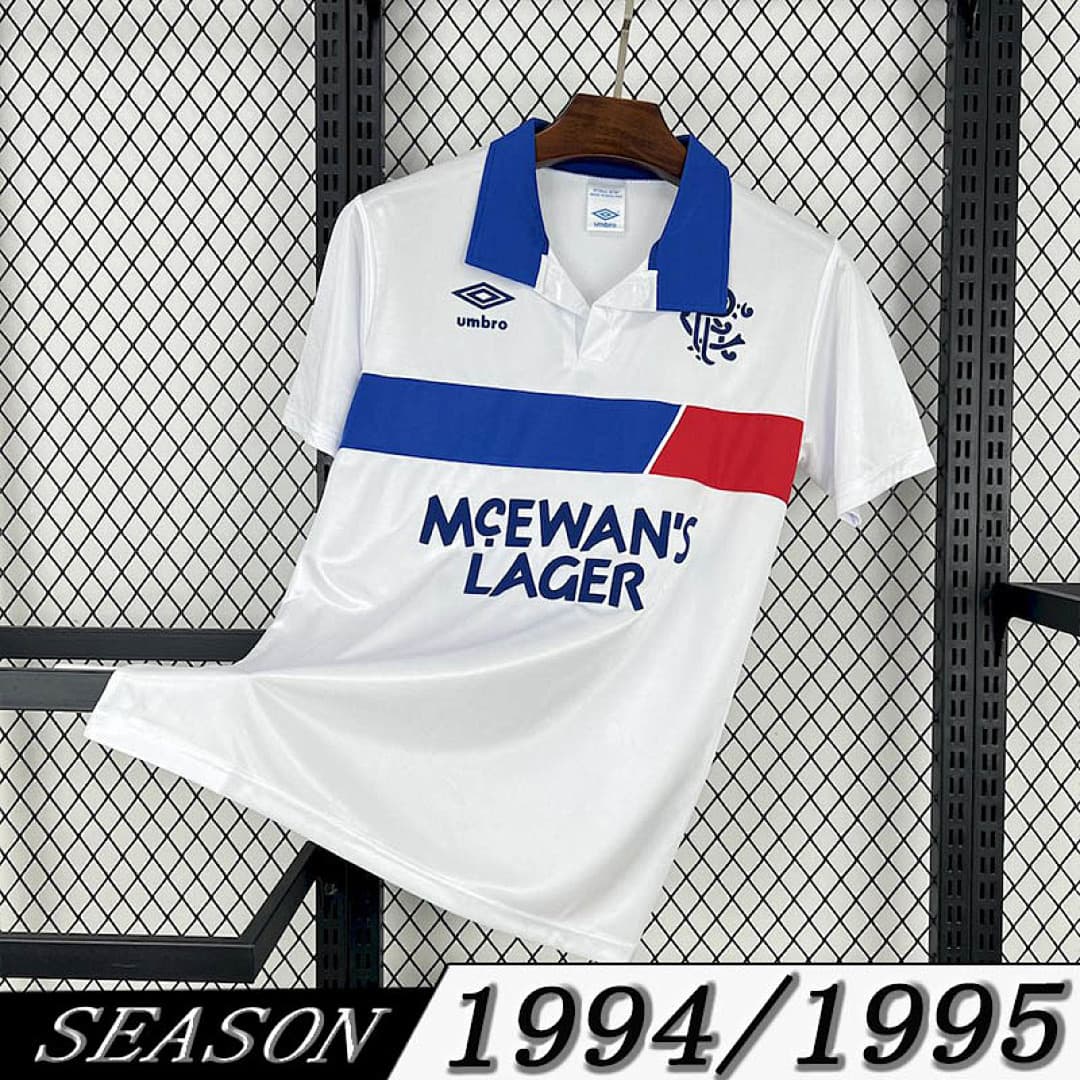 Camisa Retrô Rangers 1994/95 Away — Rangers