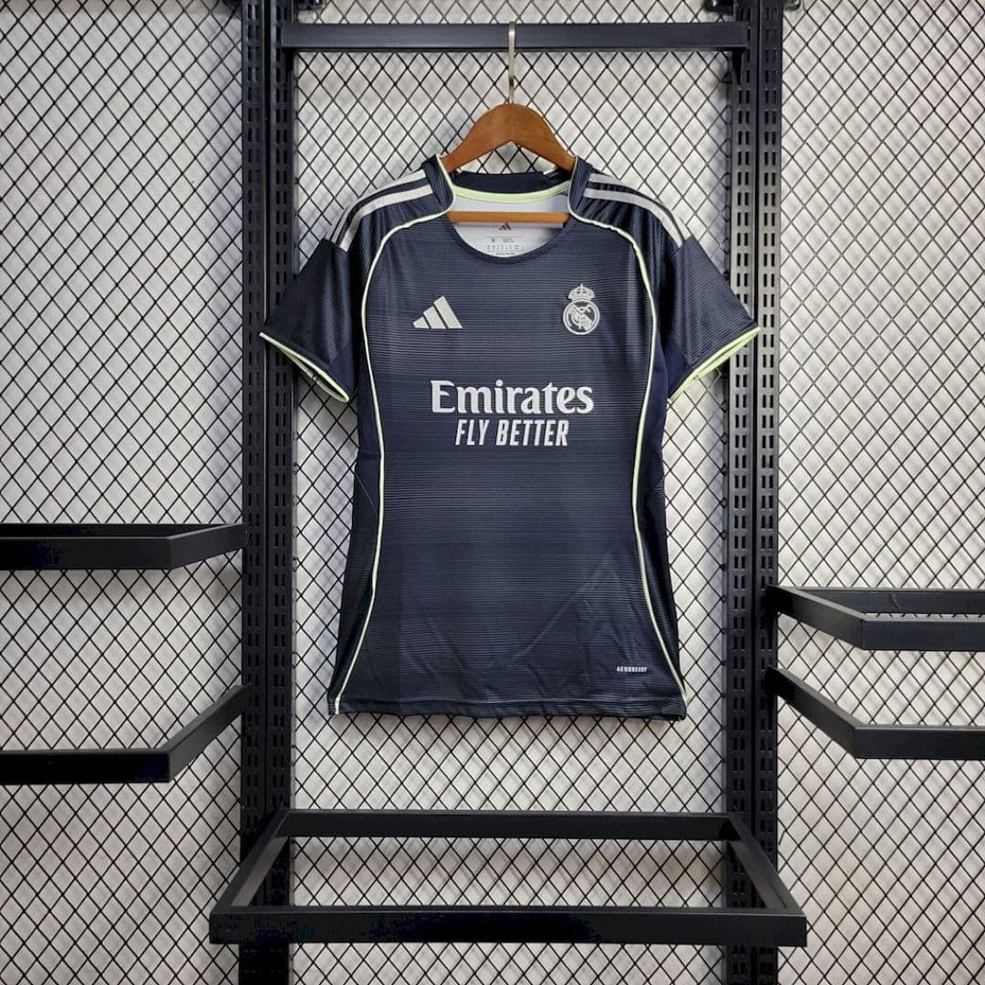 Camisa Real Madrid Feminina Away 2025/26 — Real Madrid