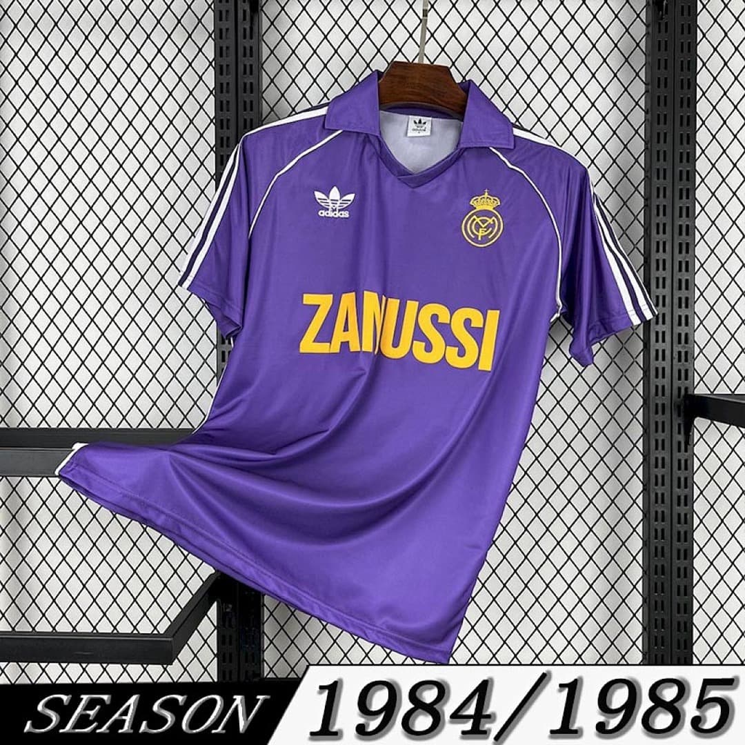 Camisa Retrô Real Madrid 1984/85 Away — Real Madrid