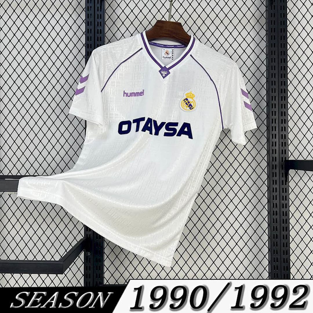 Camisa Retrô Real Madrid 1990/92 — Real Madrid