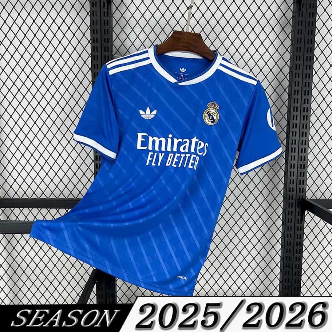 Camisa Real Madrid Third 2025/26