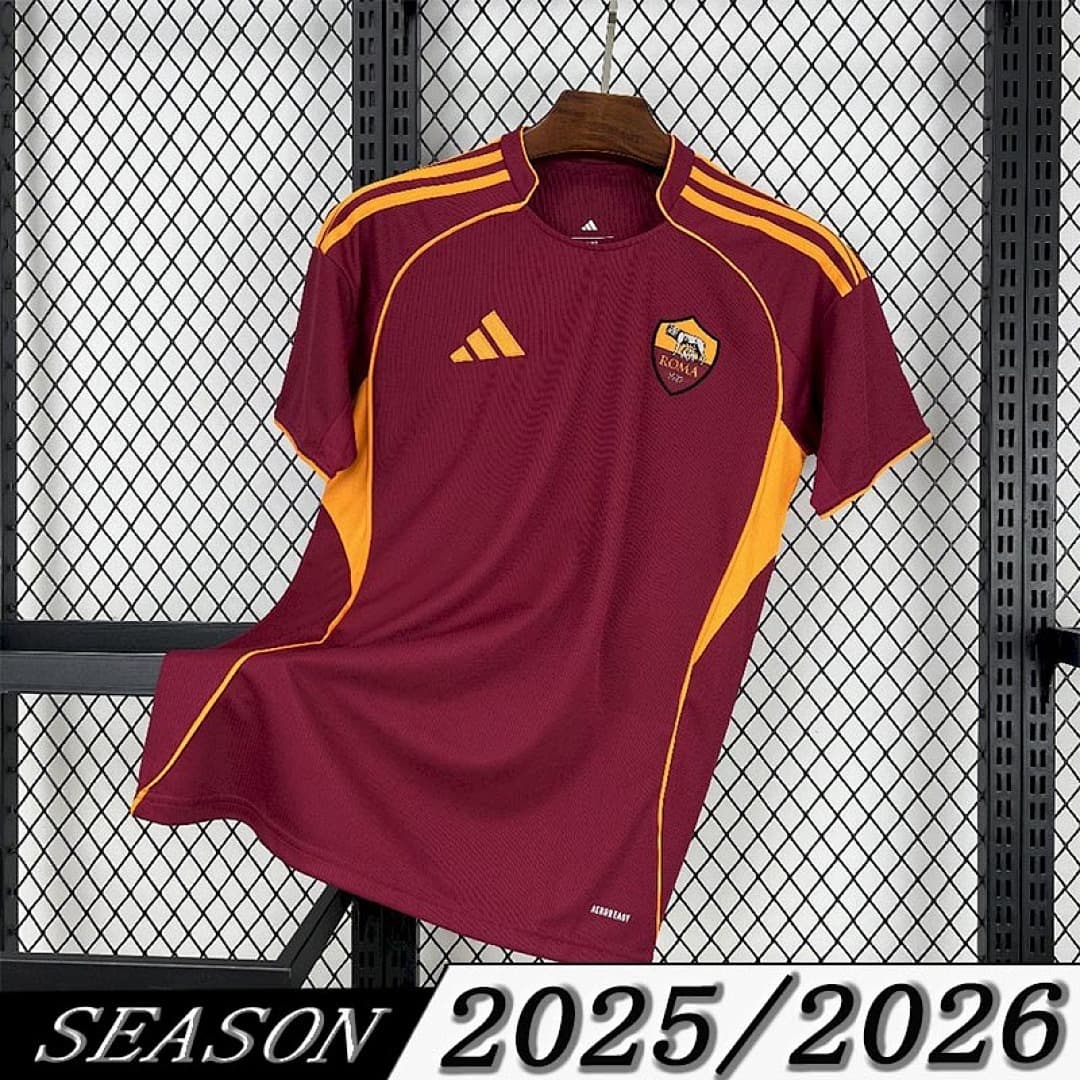Camisa Roma Home 2025/26 — Versão Jogador