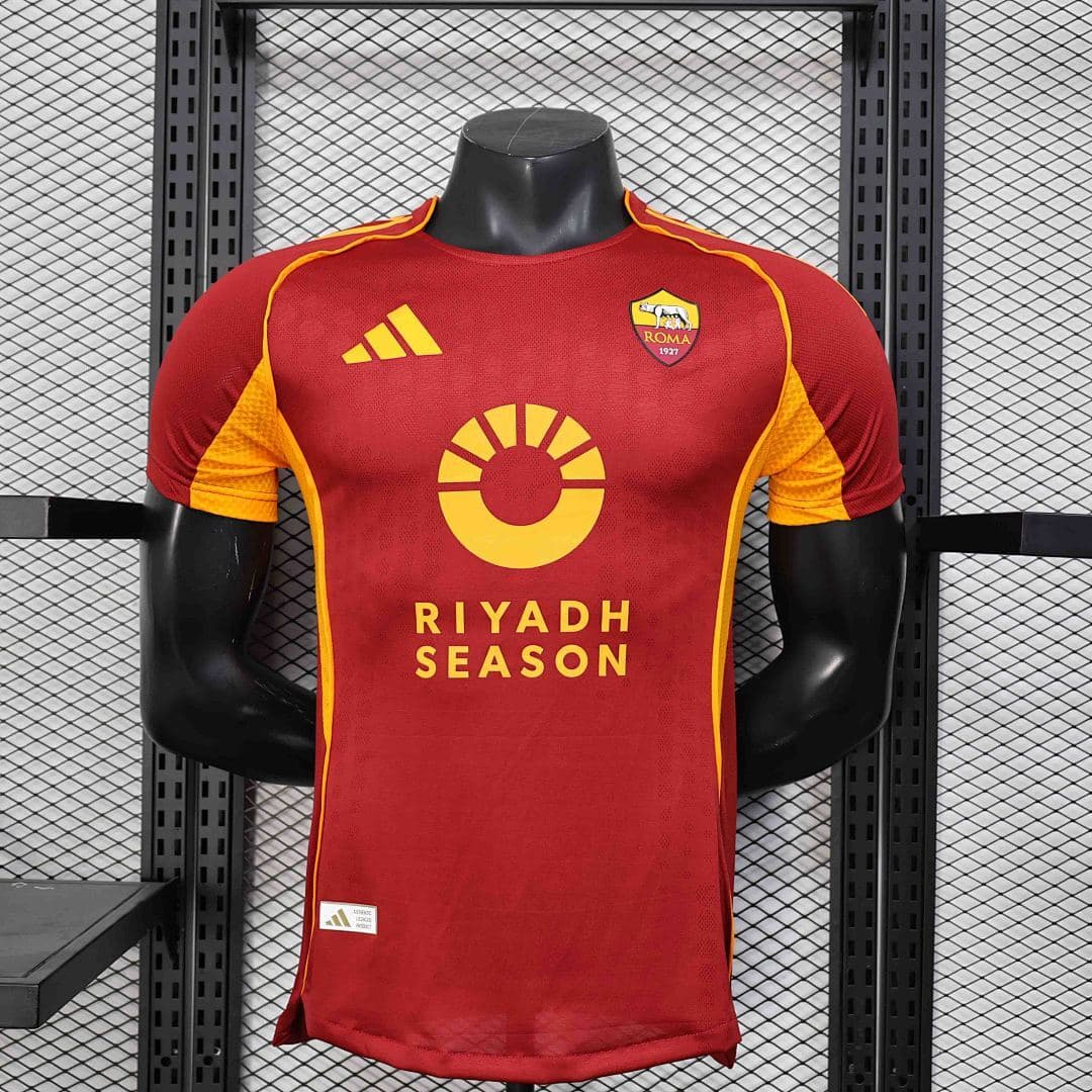 Camisa Roma Player Home 2025/26 — Roma