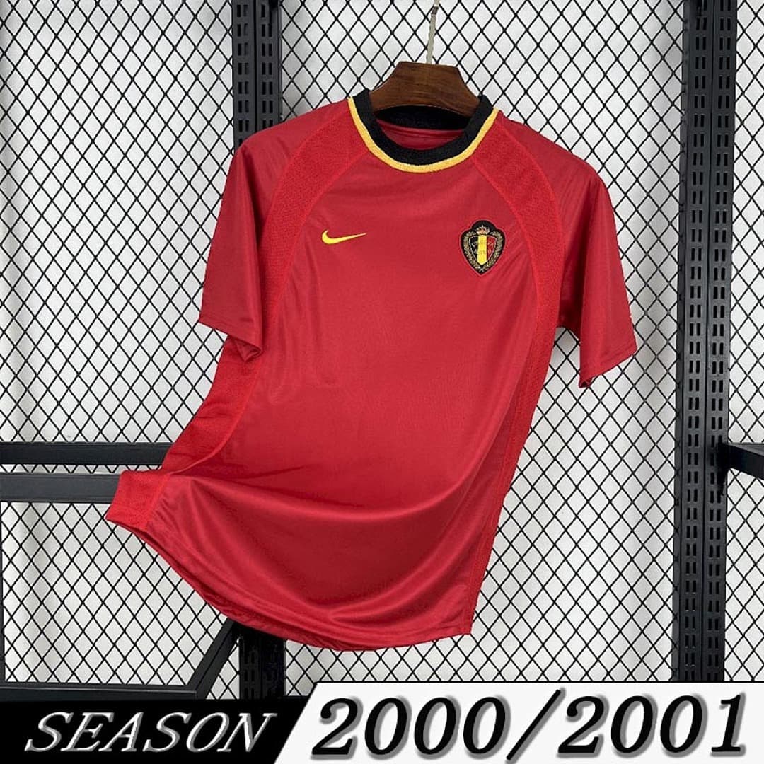 Camisa Retrô Seleção Bélgica 2000 — Seleção da Bélgica