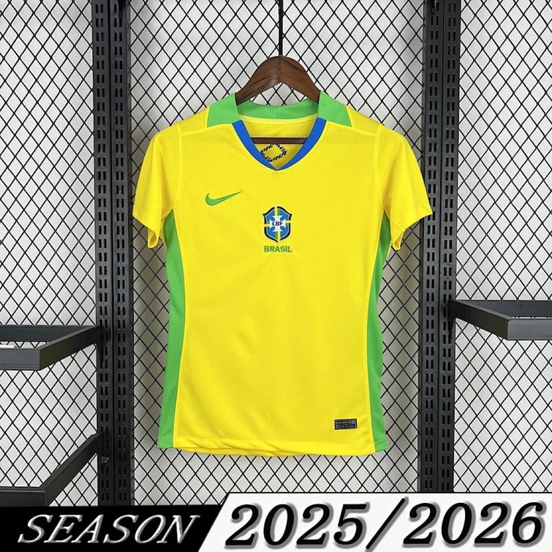 Camisa Seleção Brasileira Feminina Home 2025/26 — Seleção do Brasil