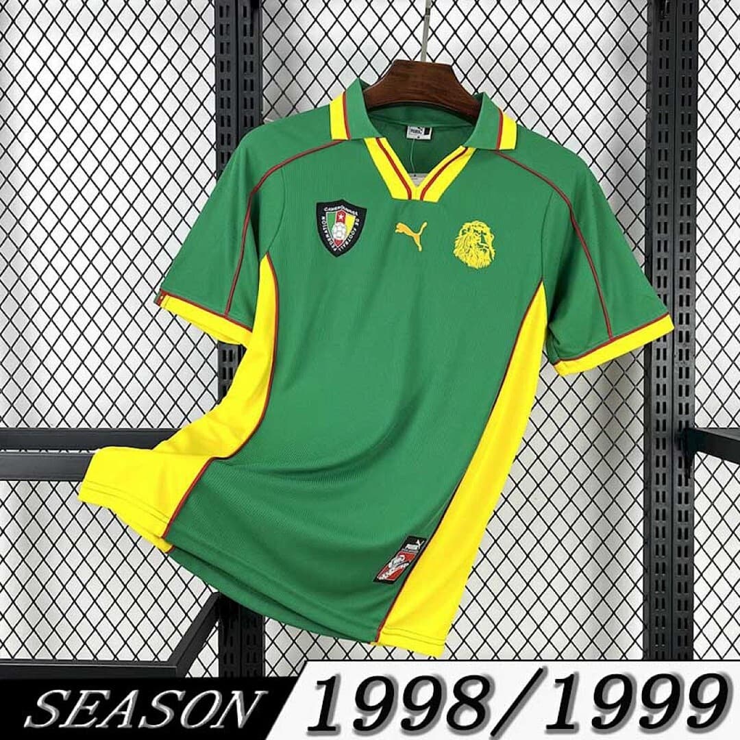 Camisa Retrô Seleção Camarões 1998 — Seleção de Camarões