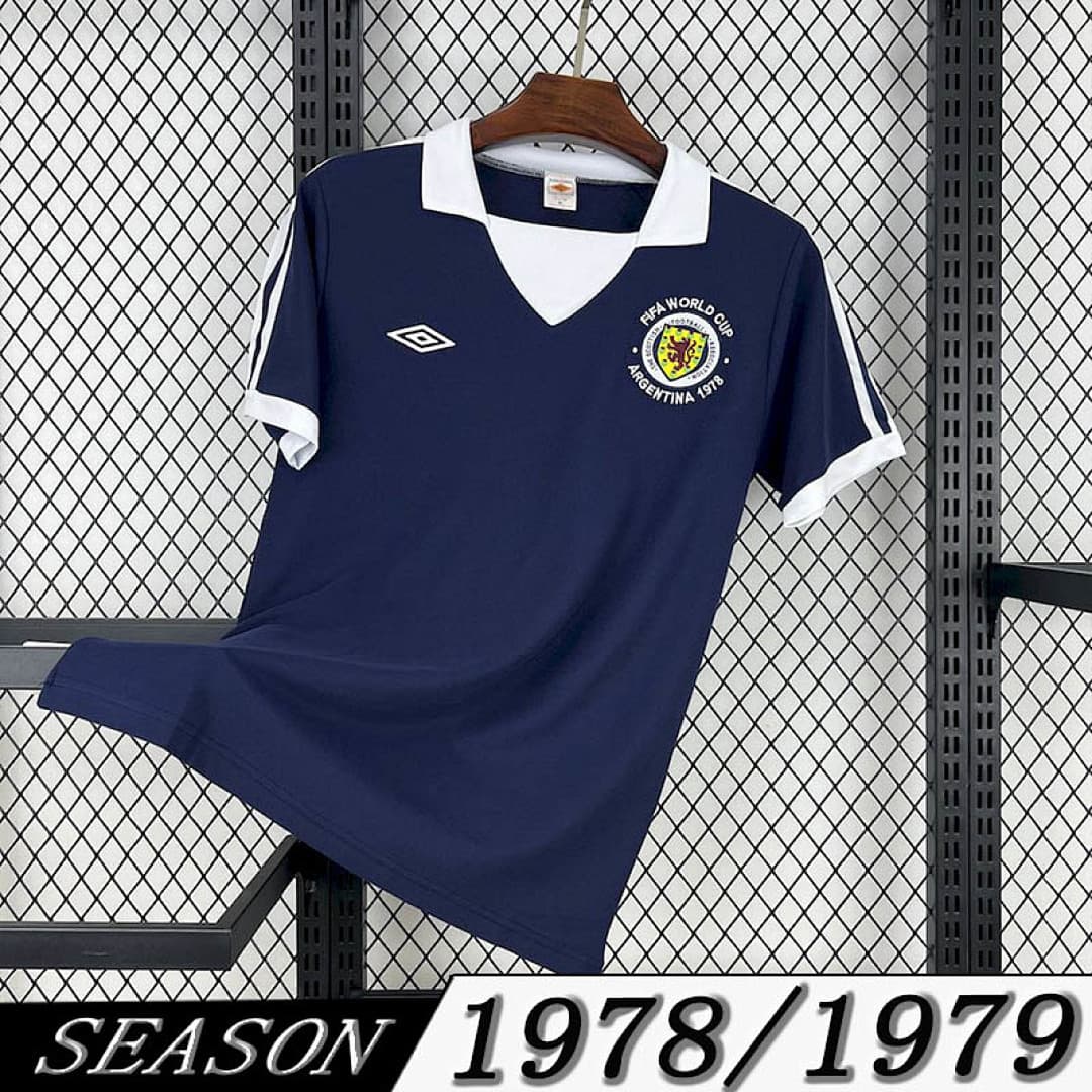 Camisa Retrô Seleção Escócia 1978 — Seleção Escócia