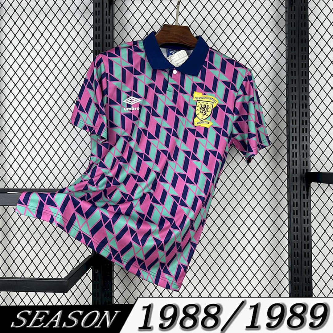 Camisa Retrô Seleção Escócia 1988 — Seleção Escócia