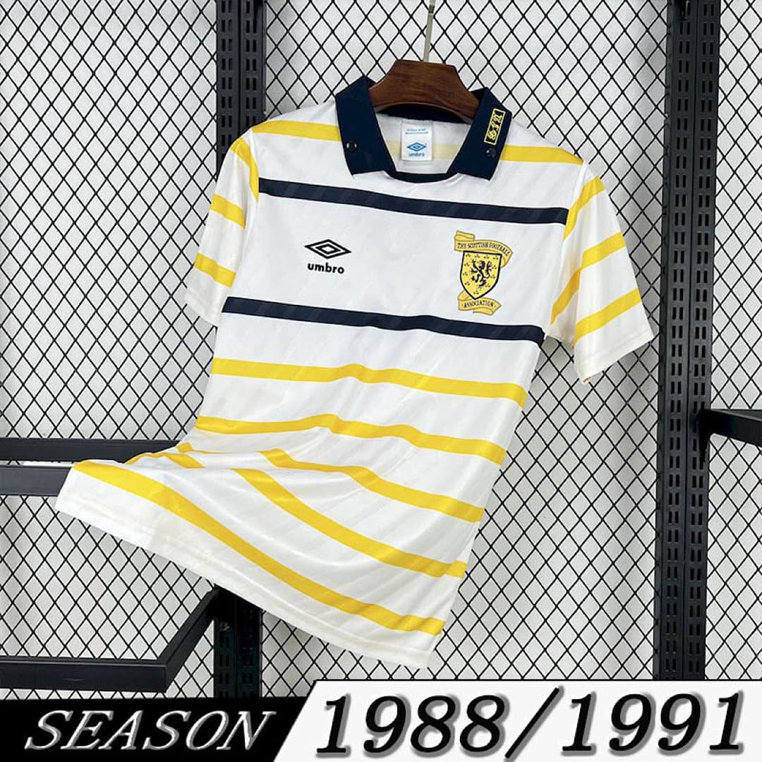 Camisa Retrô Seleção Escócia 1988/91 Away — Seleção Escócia