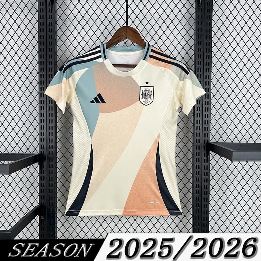 Camisa Seleção Espanha Feminina Away 2025/26 — Seleção da Espanha