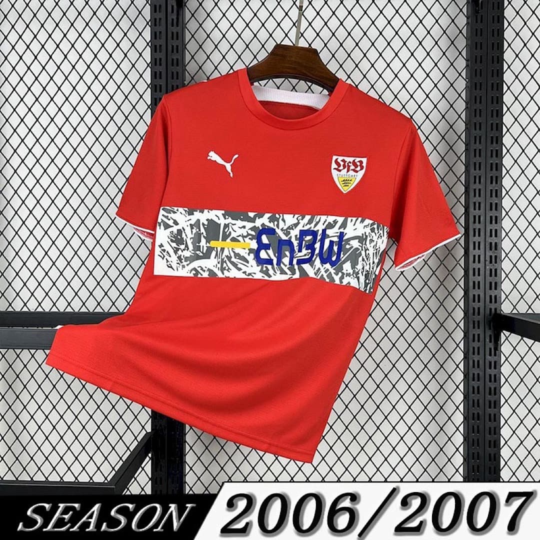 Camisa Retrô VfB Stuttgart 2006/07 Away