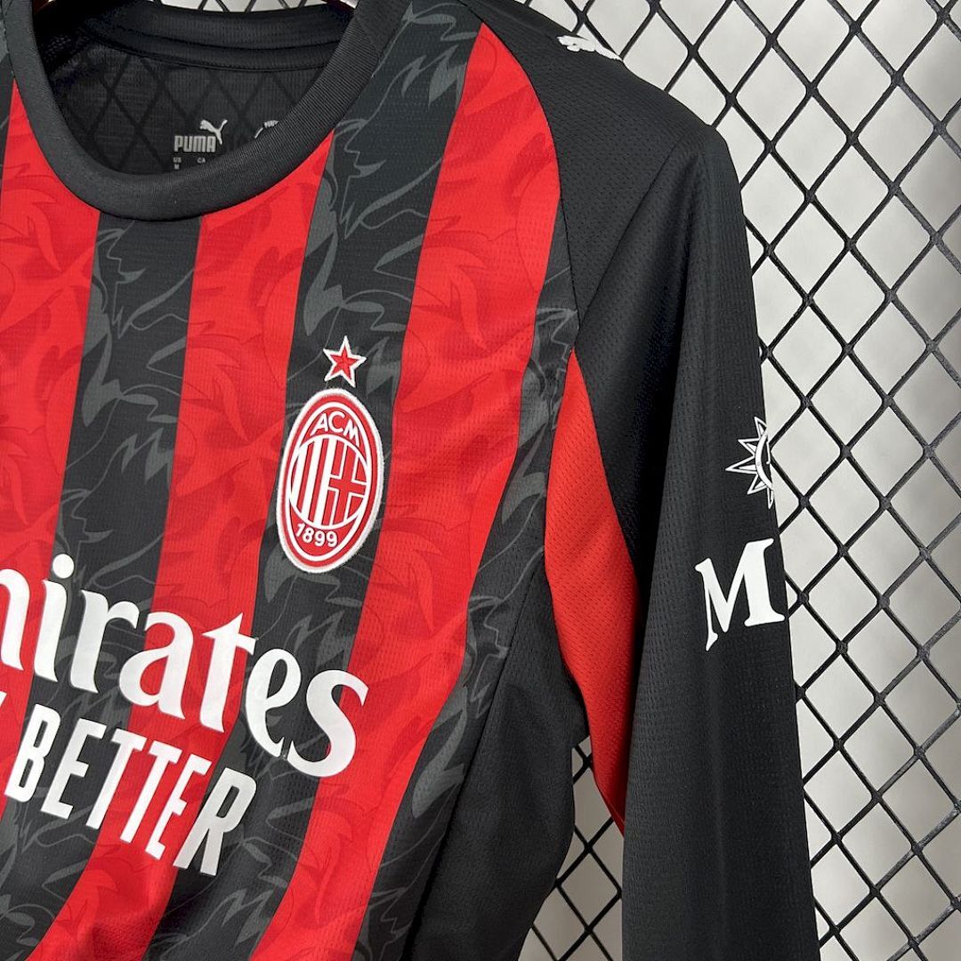 Camisa AC Milan Manga Longa Home 2025/26 5