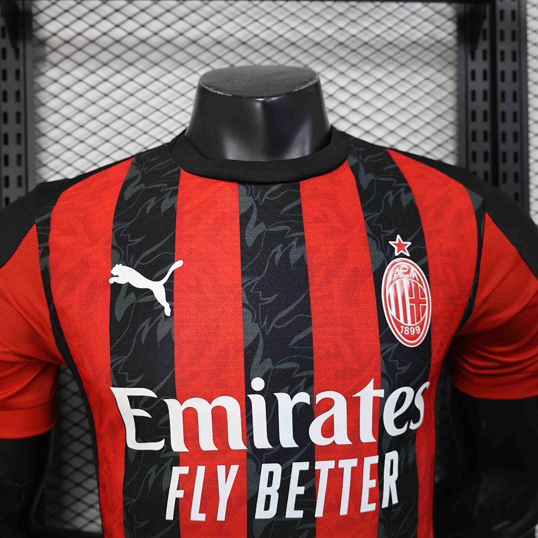 Camisa AC Milan Home 2025/26 — Versão Jogador 4