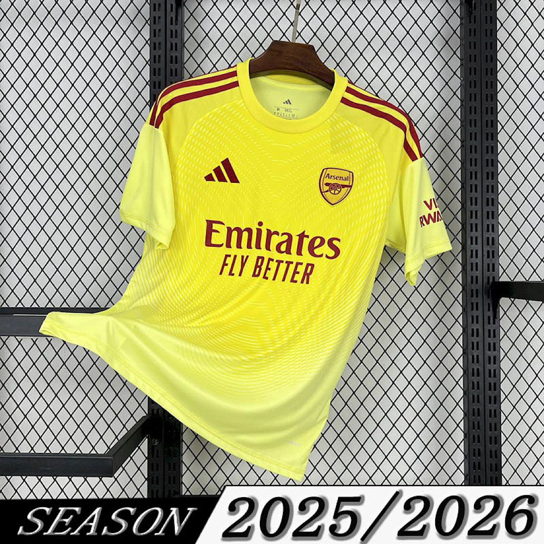 Camisa Arsenal Goleiro 2025/26 1