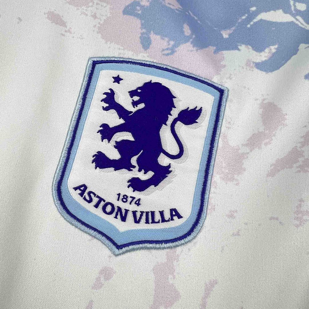 Camisa Aston Villa Manga Longa Home 2025/26 4