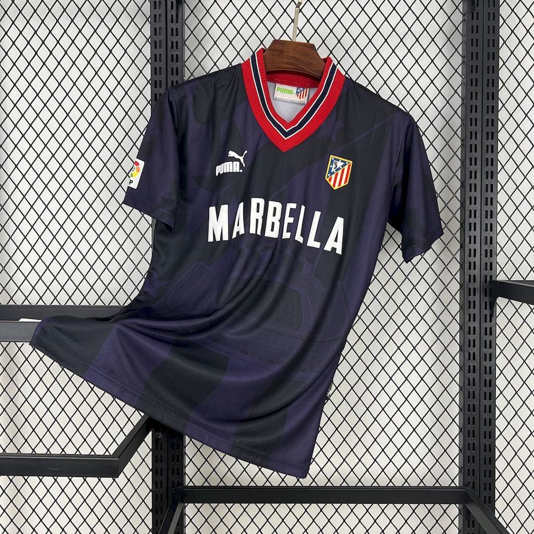 Camisa Retrô Atlético de Madrid 1995/96 Away 7