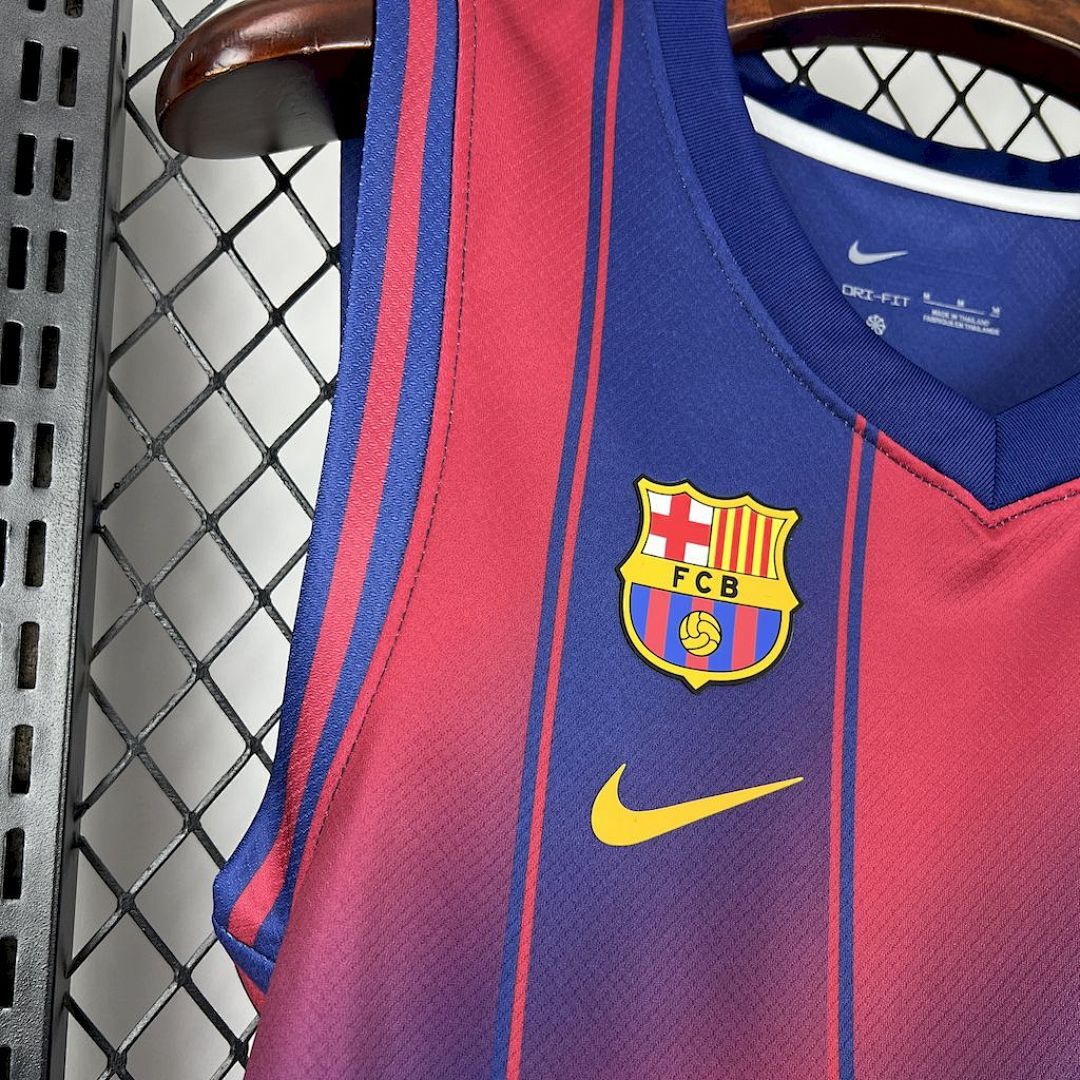Camisa Barcelona Home 2025/26 — Versão Jogador 4