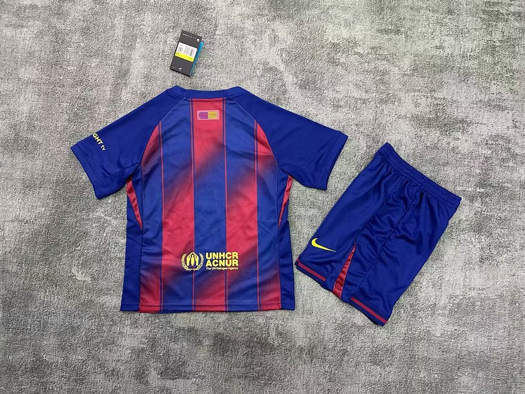 Camisola Barcelona Infantil Home 2025/26 2