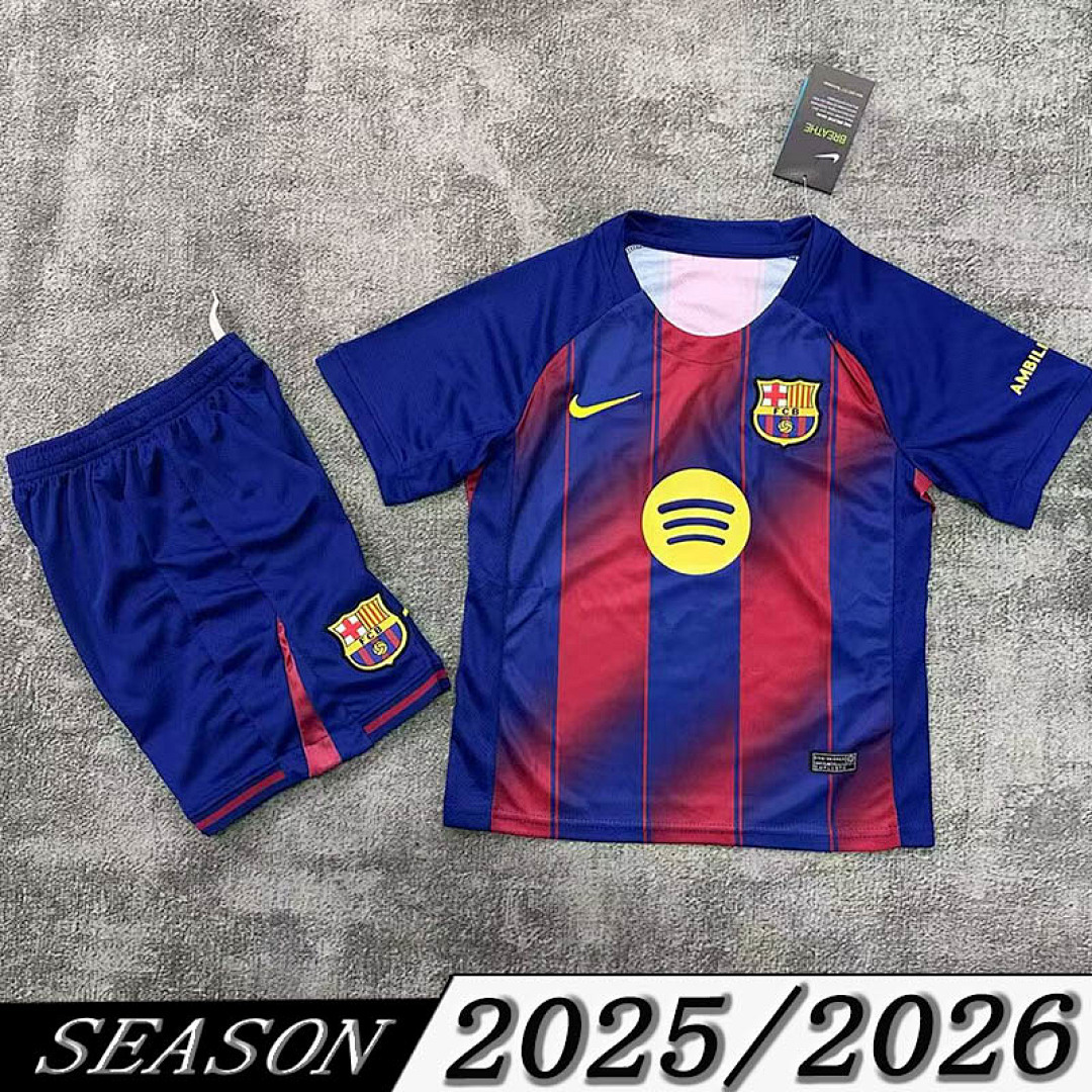 Camisola Barcelona Infantil Home 2025/26 1