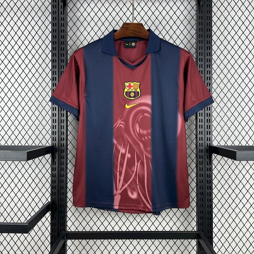 Camisa Retrô Barcelona 2000/01 Especial 4