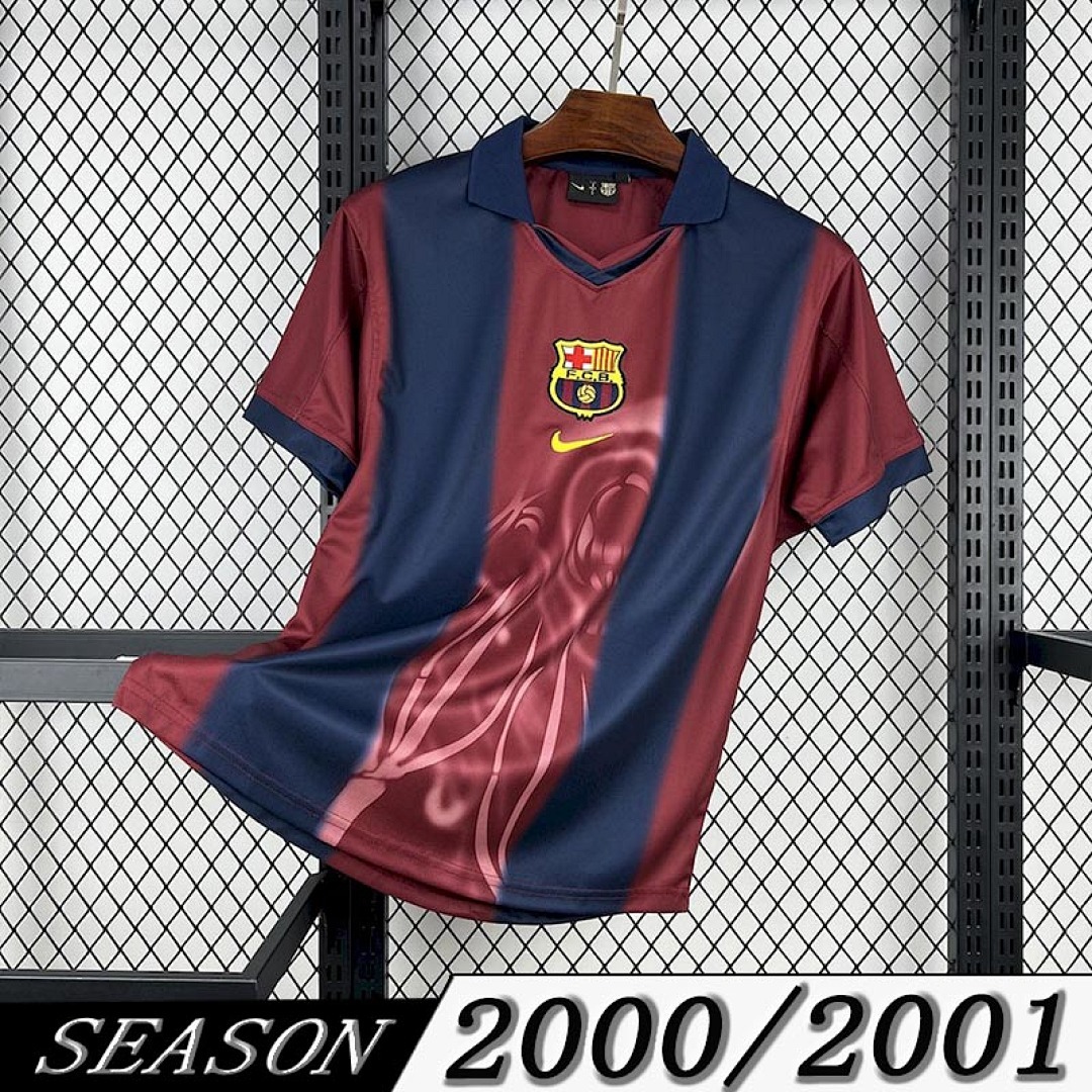 Camisa Retrô Barcelona 2000/01 Especial 1