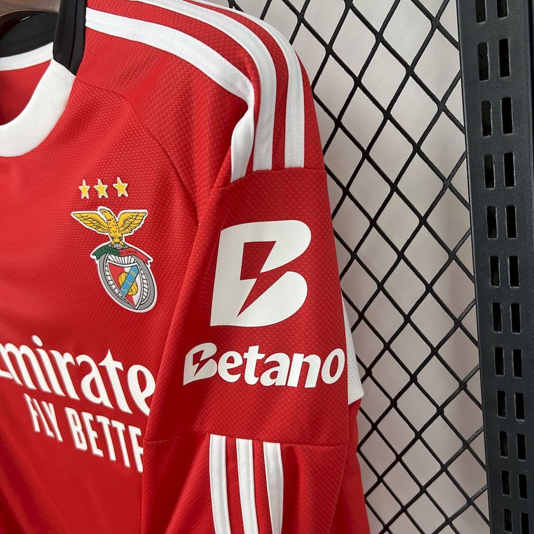 Camisa Benfica Home 2025/26 Manga Longa 7