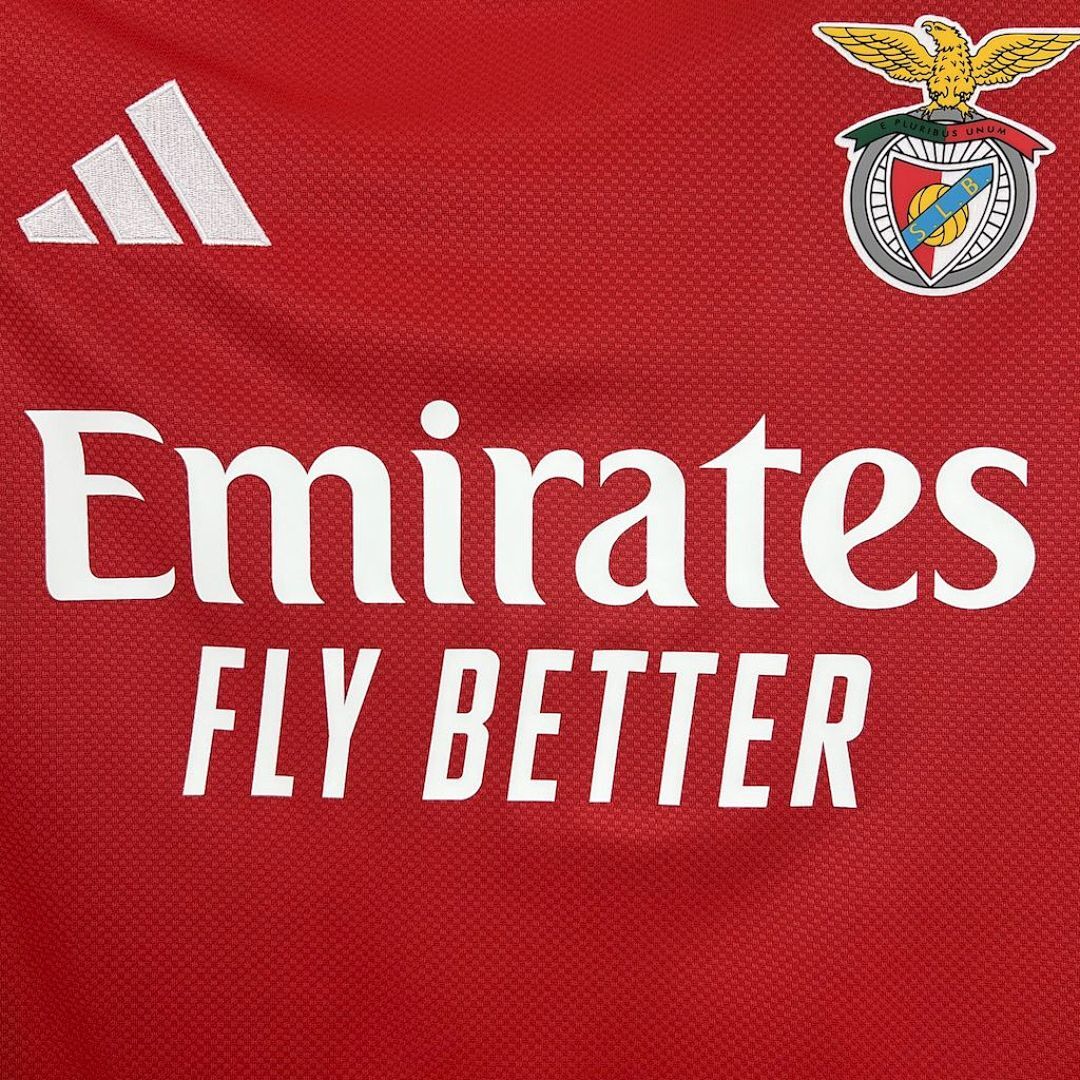 Camisa Benfica Manga Longa Home 2025/26 5